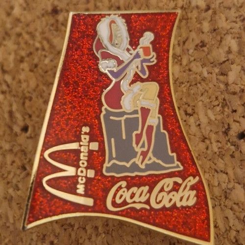 Coca Cola McDonald's Jessica pin like new