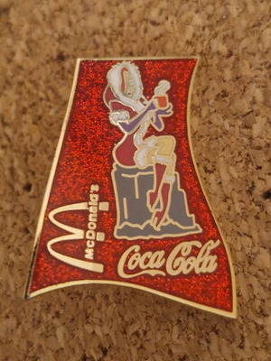 Καρφίτσα Coca Cola McDonald's Jessica σαν καινούργιο