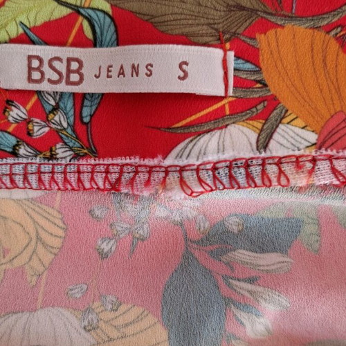 BSB asymmetrical flared skirt like new, multicolor, XS