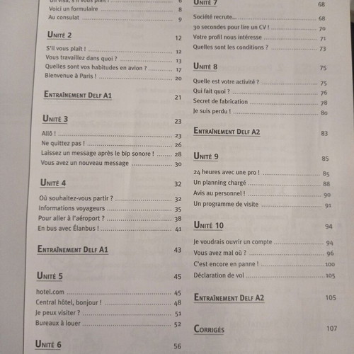 Objectif EXPRESS French exercise book level A1 A2 new
