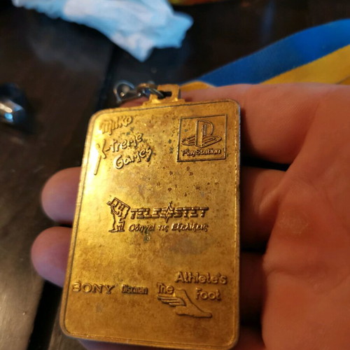 Milko X-Tree Games collectible medal used
