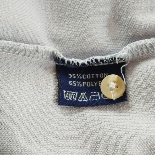 Glou men's polo shirt, light blue, size Large