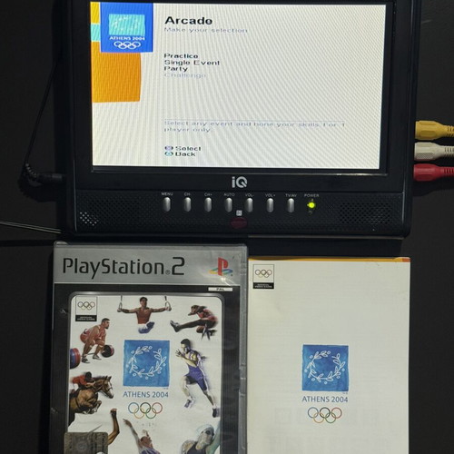 Athens 2004 PS2 game used for PlayStation 2