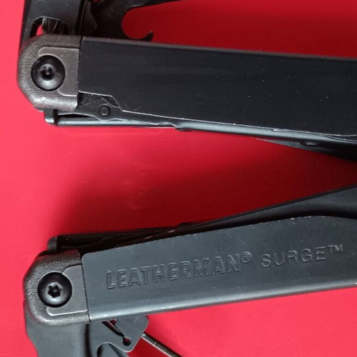Leatherman Surge multitool black large size used