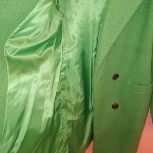 Stradivarius green coat like new