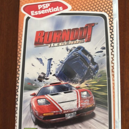 Burnout Legends PSP game, EA, PSP Essentials, full in box