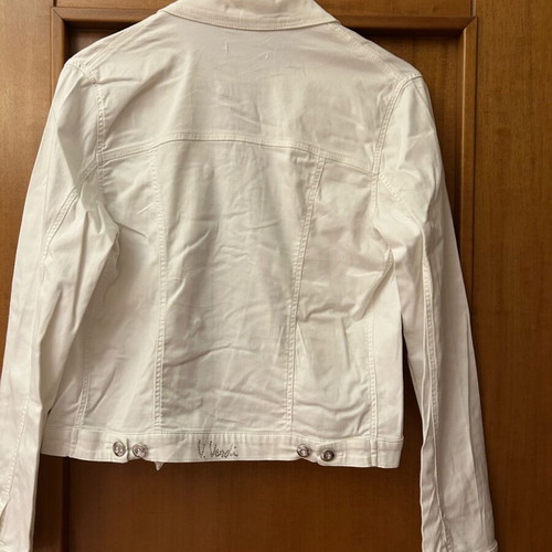 Victoria Verdi spring jacket like new, white, size M