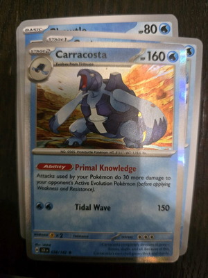 Carracosta Holo card new