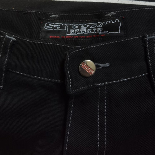 Sancezz Y2K baggy jeans like new, black, size S