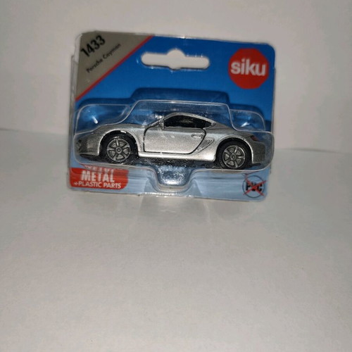 Siku Diecast 1433 Porsche Cayman 1:55 scale new sealed rare