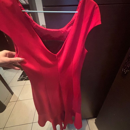 Junona dress red like new, size M 38 10