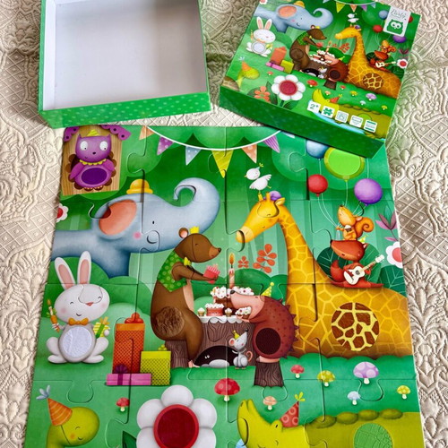 Large 60x60 Touch Puzzle like new educational toy 2+