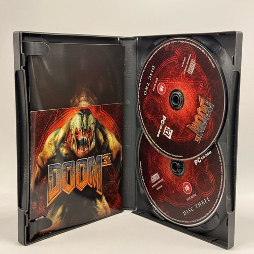Doom 3 PC used game, action adventure