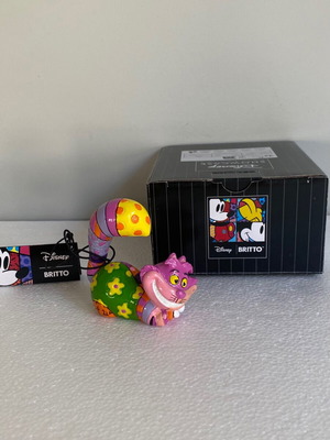 Romero Britto Disney Cheshire the Cat figurine new, 2014 collectible