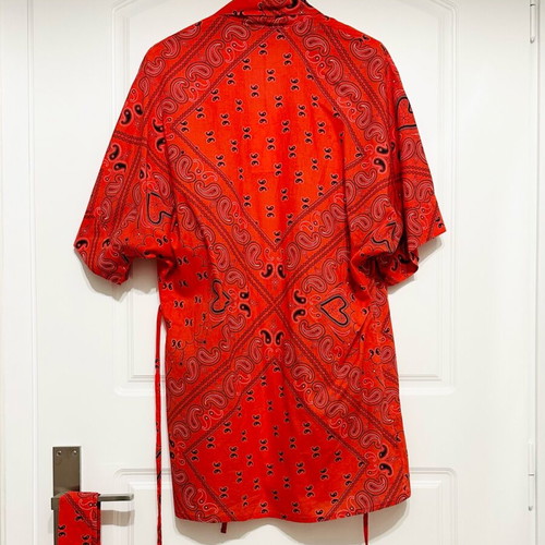 Karavan Bandana kimono-skirt set new, black-red
