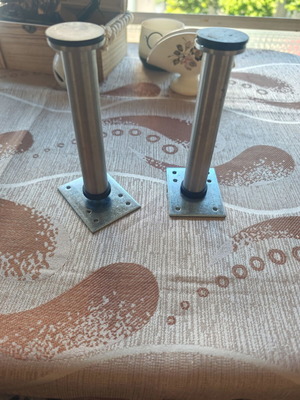 Ikea furniture legs, 5 cm height, set of 6