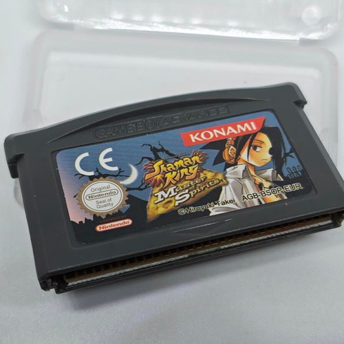 Shaman King Master of Spirits Game Boy Advance cartridge like new