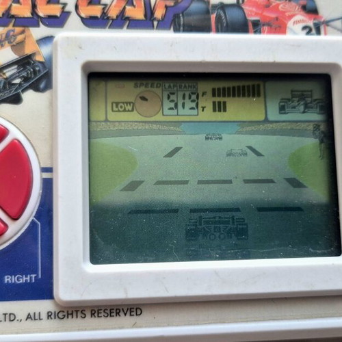 Namco Videogame Rally Final Lap used, 1987 racing