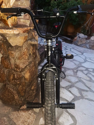 BMX Bullet bike, black, 20 inch wheels