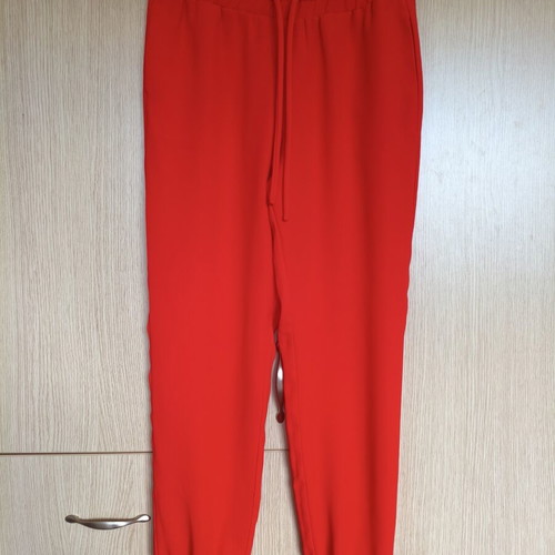 Zara pants size S new, red
