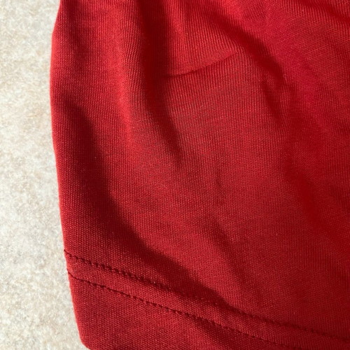 Parthenis long red dress, 100% tencel, summer evening
