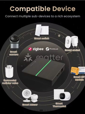 Tuya ZigBee Matter hub