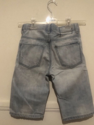 H&M girls' 3/4 denim jeans, ages 5-6
