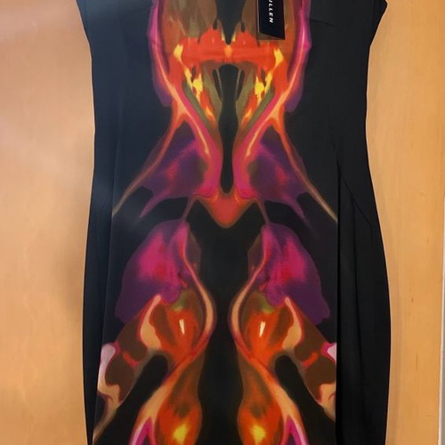 Karen Millen pencil bodycon dress new, multicolor, size 38