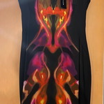 Karen Millen pencil bodycon dress new, multicolor, size 38