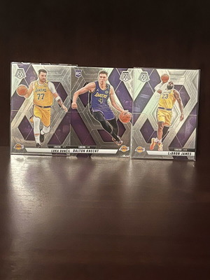 Κάρτες Lakers καινούργιες με Luka Doncic, Dalton Knecht, LeBron James