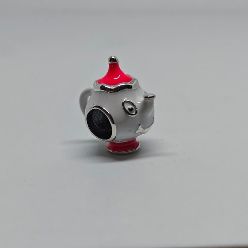 Disney Mrs. Potts Silver S925 Charm like new