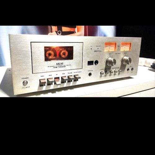 Akai CS-705D Stereo Cassette Deck used, vintage audio