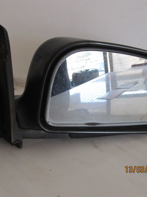 Right mirror Mitsubishi Lancer '97-'04.5 used with cables
