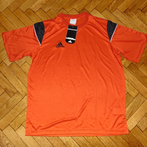 Adidas Jersey Football Training Shirt new, size L, orange