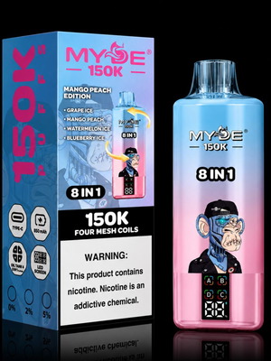 Myde 150K Bar Vape with 10 Fruit Flavor Options