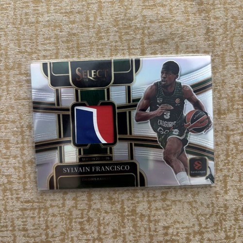 Sylvain Francisco Panini Select Euroleague numbered card