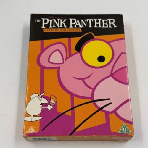 The Pink Panther Cartoon Collection DVD box set like new, 4 discs