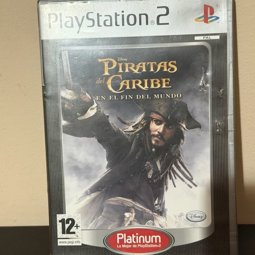 Pirates of the Caribbean At Worlds End Platinum PS2 game, good condition