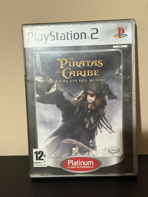Pirates of the Caribbean At Worlds End Platinum PS2 game, good condition