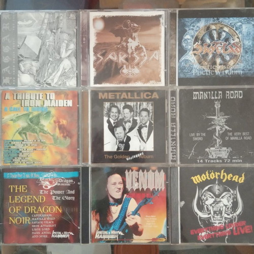 Metal hammer CDs used, lot