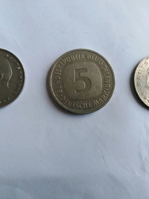 German marks set of 3 coins (5+2+2)