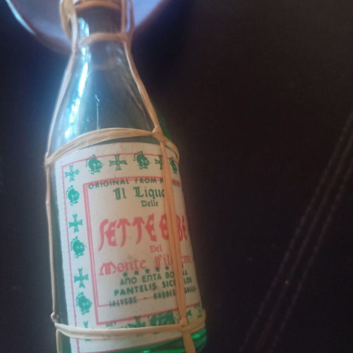 Liqueur miniatures used, three, sealed from the 70s