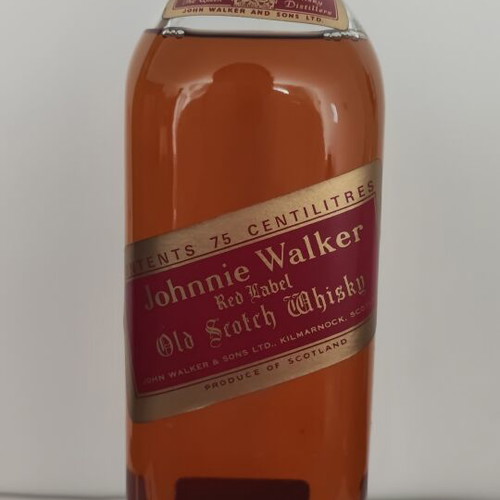 Johnnie Walker Red Label 750ml new collector's edition 1950-1960