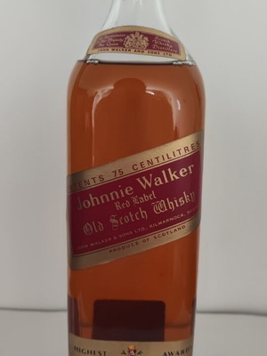 Johnnie Walker Red Label 750ml new collector's edition 1950-1960