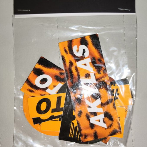 Akylas limited edition stickers new, pack of 14