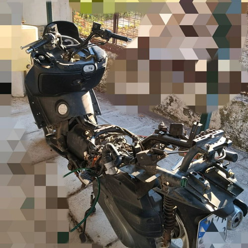 Sym GTS 250 scooter 2009, black, automatic, 250 cc