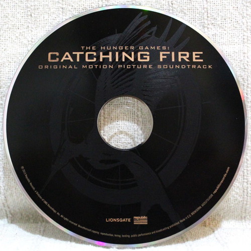 The Hunger Games: Catching Fire CD used, soundtrack album