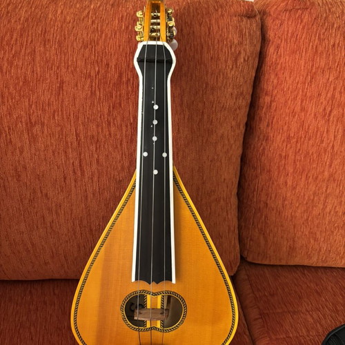 Cretan lyra used, student model, one year old with case and bow