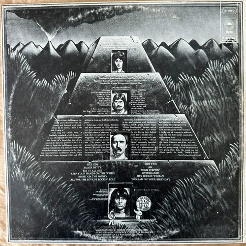 Ram Jam Vinyl LP Album Used, Original Press, Metal