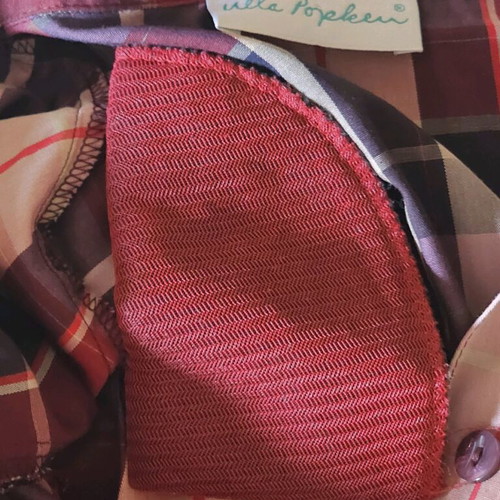 Ulla Popken Women's Checked Shirt like new, 100% Cotton, Size 44/46